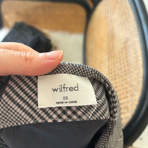 Wilfred Plaid Mini Skirt with Pockets - Picture 4 of 7